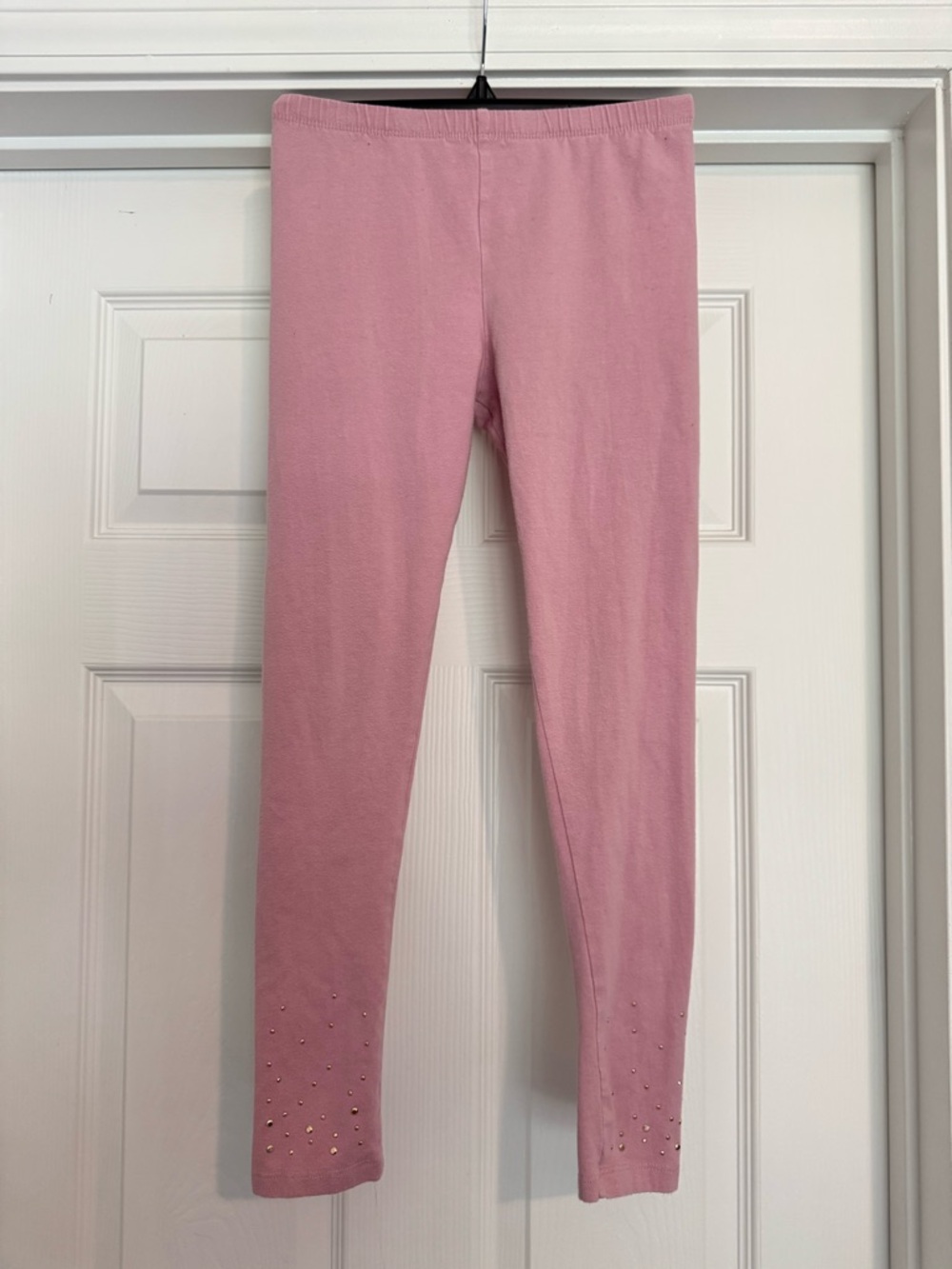 Place Pink Girls' Leggings with Hem Studs